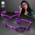 LED Purple Light Up Sunglasses - 5 Day